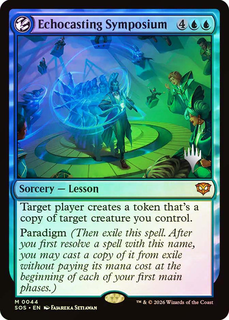 Echocasting Symposium (Promo Pack) (Secrets of Strixhaven)
Promo
Single
Magic: The Gathering