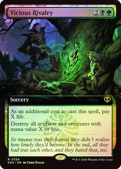 Vicious Rivalry
Secrets of Strixhaven
Single
Magic: The Gathering
