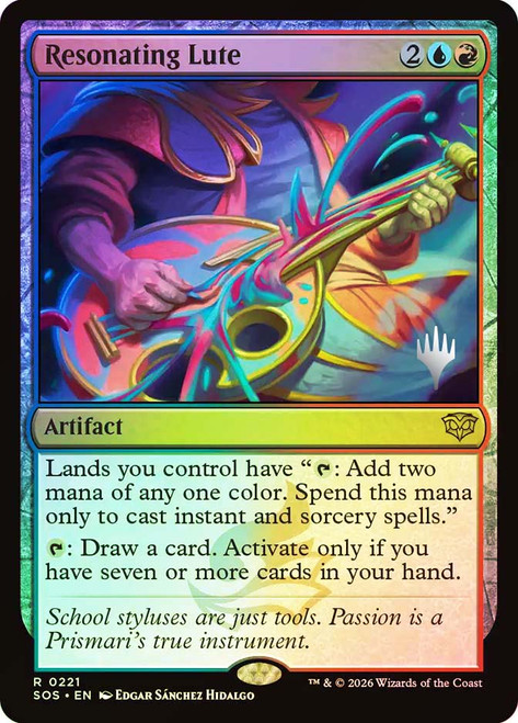 Resonating Lute (Promo Pack) (Secrets of Strixhaven)
Promo
Single
Magic: The Gathering