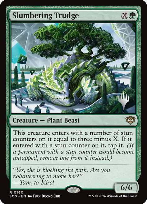 Slumbering Trudge (Promo Pack) (Secrets of Strixhaven)
Promo
Single
Magic: The Gathering