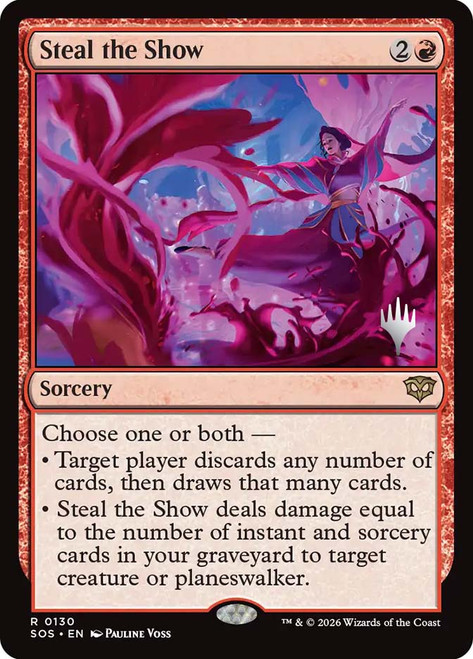 Steal the Show (Promo Pack) (Secrets of Strixhaven)
Promo
Single
Magic: The Gathering