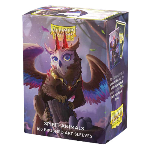 Dragon Shield Sleeves - Brushed Art - Spirit Animals - The Dragowlis (100 ct.)
Gaming Supplies