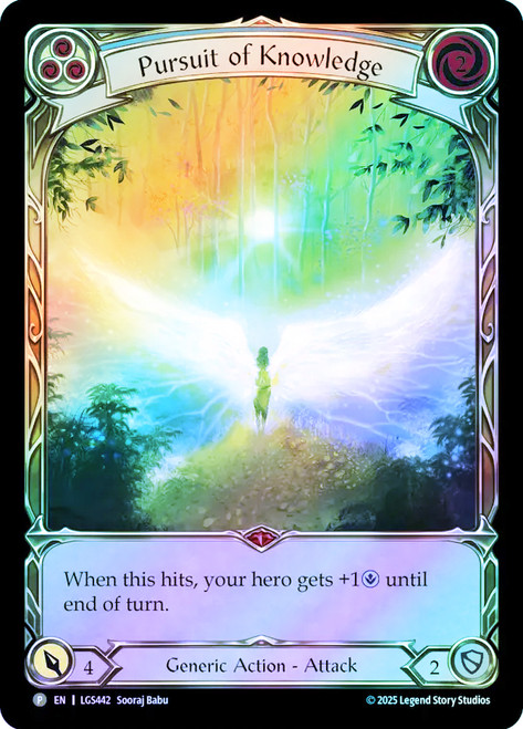 Pursuit of Knowledge (Release)
Promotional Cards
Single
Flesh and Blood
