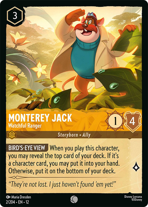 Monterey Jack - Watchful Ranger
Wilds Unknown
Single
Lorcana