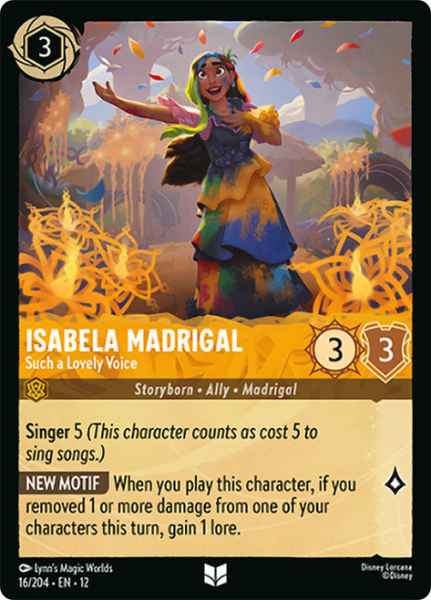 Isabela Madrigal - Such a Lovely Voice
Wilds Unknown
Single
Lorcana