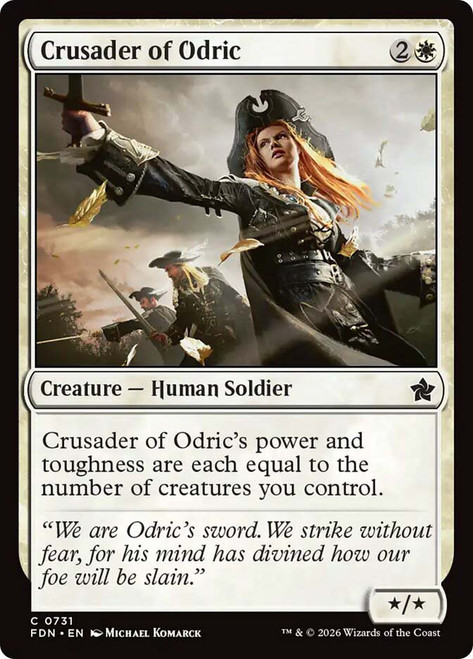 Crusader of Odric
Foundations
Single
Magic: The Gathering