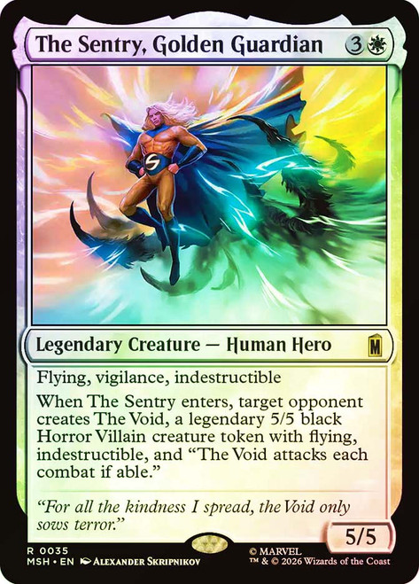 The Sentry, Golden Guardian | Marvel Super Heroes | Star City Games