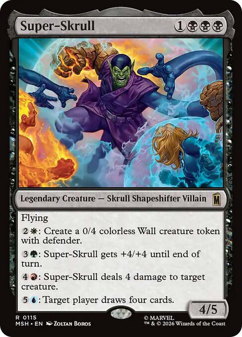 Super-Skrull
Marvel Super Heroes
Single
Magic: The Gathering