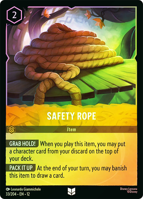 Safety Rope
Wilds Unknown
Single
Lorcana