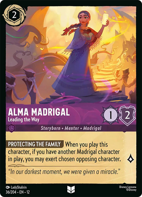 Alma Madrigal - Leading the Way
Wilds Unknown
Single
Lorcana