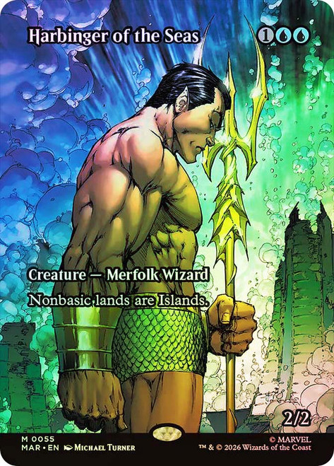 Harbinger of the Seas
Marvel Universe
Single
Magic: The Gathering