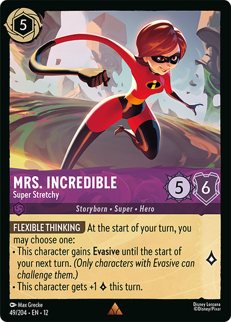 Mrs. Incredible - Super Stretchy
Wilds Unknown
Single
Lorcana