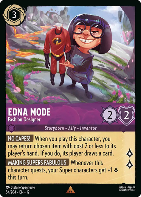 Edna Mode - Fashion Designer
Wilds Unknown
Single
Lorcana