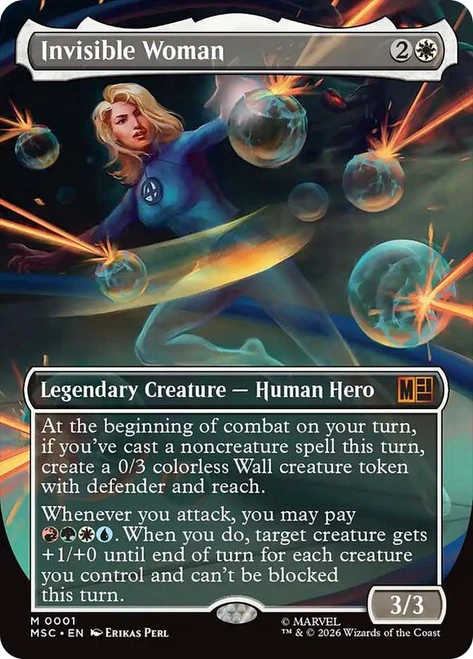 Invisible Woman
Marvel Super Heroes Eternal
Single
Magic: The Gathering