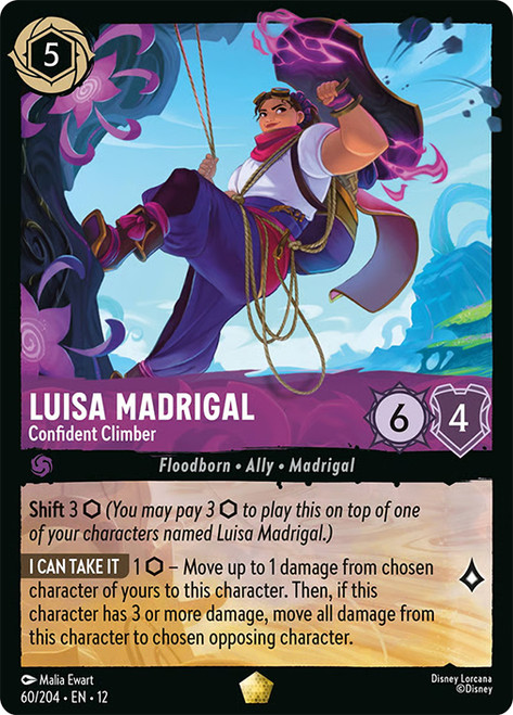 Luisa Madrigal - Confident Climber
Wilds Unknown
Single
Lorcana