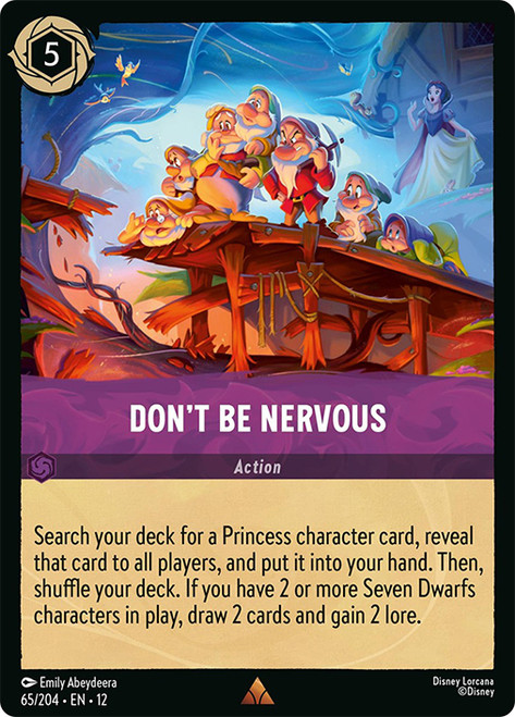 Don't Be Nervous
Wilds Unknown
Single
Lorcana