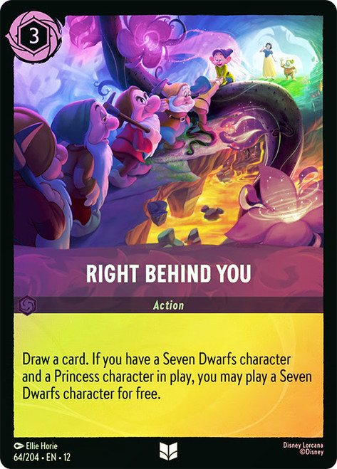 Right Behind You
Wilds Unknown
Single
Lorcana