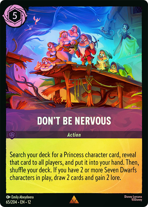 Don't Be Nervous
Wilds Unknown
Single
Lorcana