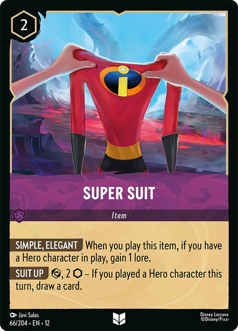 Super Suit
Wilds Unknown
Single
Lorcana