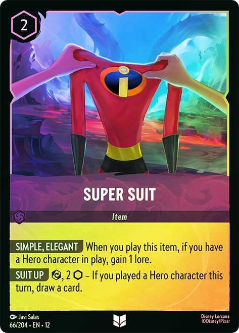 Super Suit
Wilds Unknown
Single
Lorcana