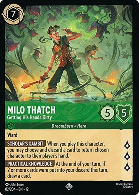Milo Thatch - Getting His Hands Dirty
Wilds Unknown
Single
Lorcana
