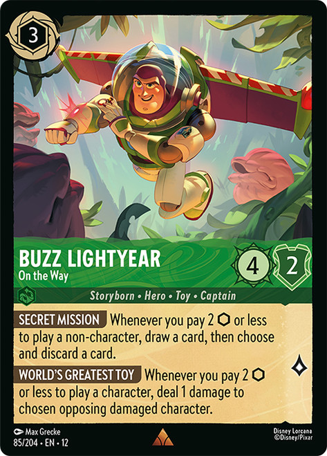 Buzz Lightyear - On the Way
Wilds Unknown
Single
Lorcana