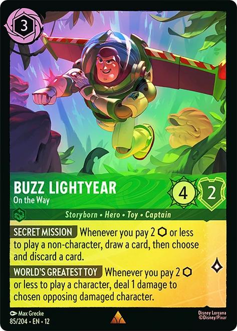 Buzz Lightyear - On the Way
Wilds Unknown
Single
Lorcana