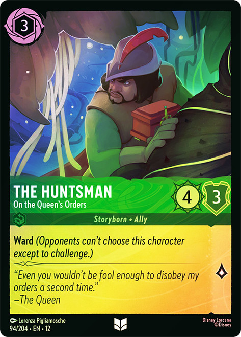 The Huntsman - On the Queen's Orders
Wilds Unknown
Single
Lorcana