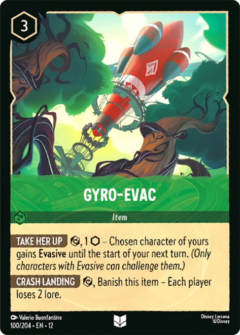 Gyro-Evac
Wilds Unknown
Single
Lorcana
