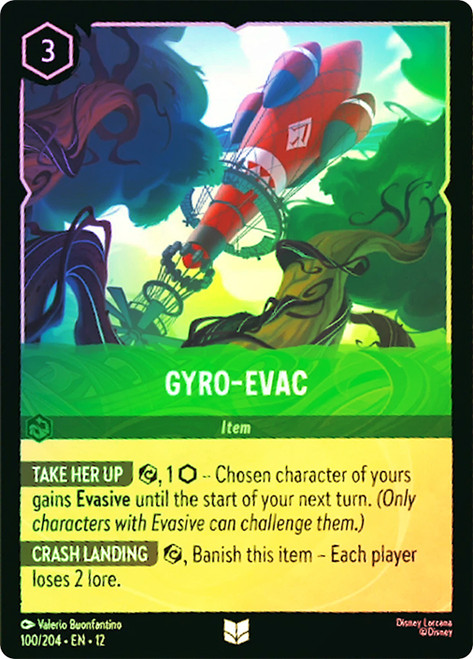 Gyro-Evac
Wilds Unknown
Single
Lorcana
