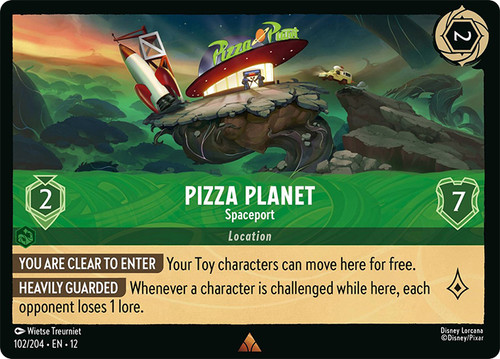 Pizza Planet - Spaceport
Wilds Unknown
Single
Lorcana