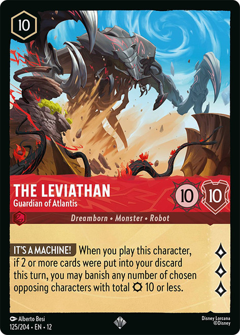 The Leviathan - Guardian of Atlantis
Wilds Unknown
Single
Lorcana