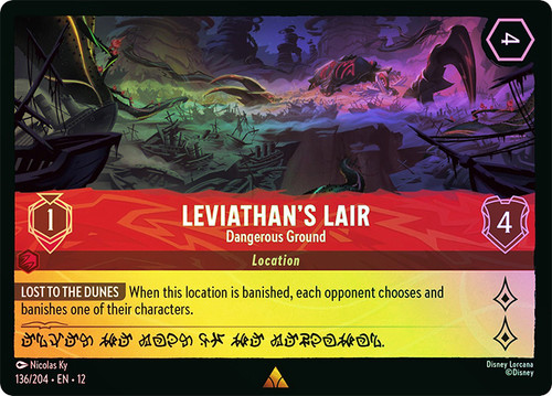 Leviathan's Lair - Dangerous Ground
Wilds Unknown
Single
Lorcana