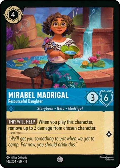 Mirabel Madrigal - Resourceful Daughter
Wilds Unknown
Single
Lorcana