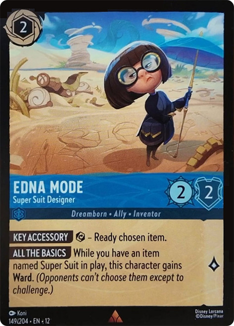 Edna Mode - Super Suit Designer
Wilds Unknown
Single
Lorcana