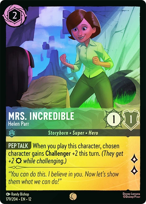 Mrs. Incredible - Helen Parr
Wilds Unknown
Single
Lorcana