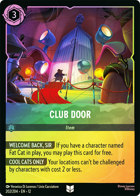 Club Door
Wilds Unknown
Single
Lorcana