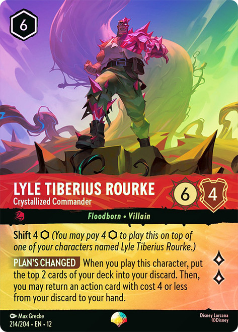 Lyle Tiberius Rourke - Crystallized Commander (Epic)
Wilds Unknown
Single
Lorcana