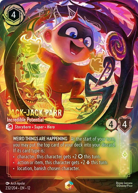 Jack-Jack Parr - Incredible Potential
Wilds Unknown
Single
Lorcana