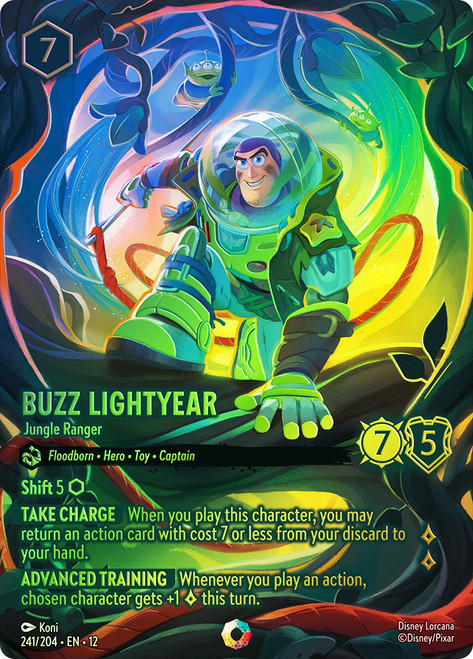 Buzz Lightyear - Jungle Ranger (Iconic)
Wilds Unknown
Single
Lorcana