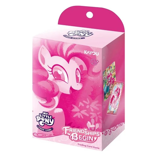 My Little Pony TCG Starter Deck - Friendships Begin - Pinkie Pie
Friendships Begin
Sealed
My Little Pony