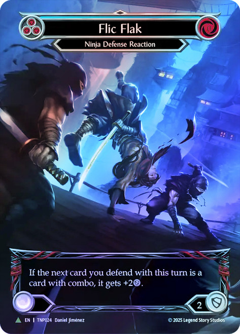 Flic Flak (Blue) (Tournament Pack)
Promotional Cards
Single
Flesh and Blood