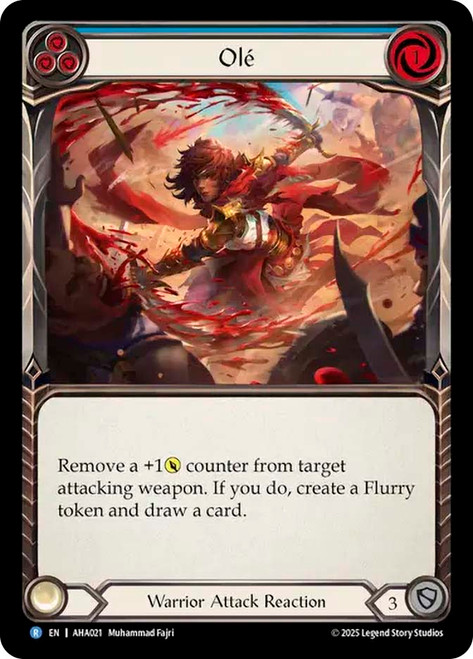 Ole
Armory Deck Origins: Hala
Single
Flesh and Blood