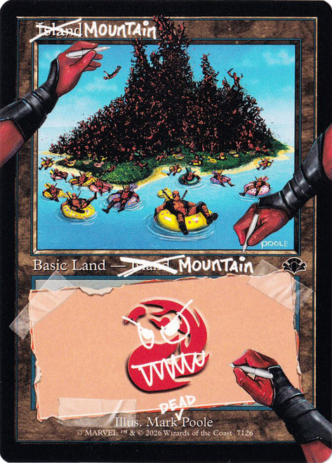 Mountain (#7126) (Marvel)
Secret Lair Drop
Single
Magic: The Gathering