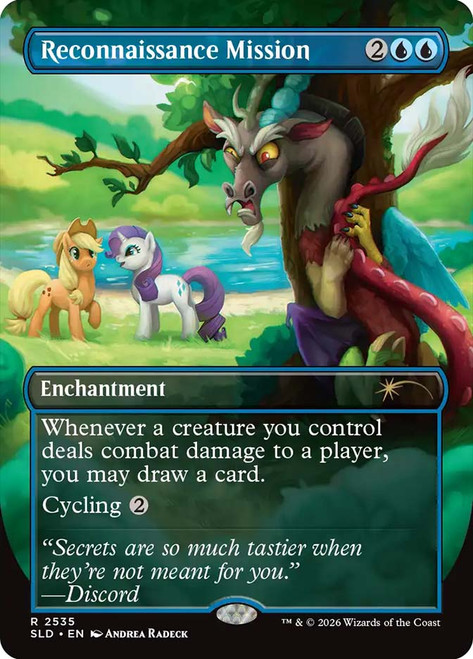 Reconnaissance Mission (My Little Pony)
Secret Lair Drop
Single
Magic: The Gathering