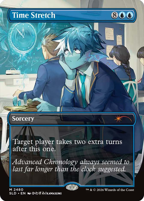 Time Stretch
Secret Lair Drop
Single
Magic: The Gathering