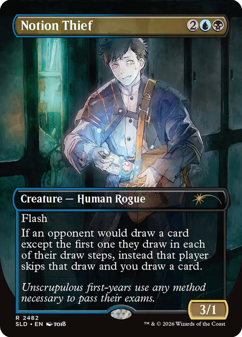 Notion Thief
Secret Lair Drop
Single
Magic: The Gathering