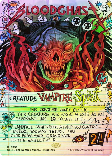 Bloodghast
Secret Lair Drop
Single
Magic: The Gathering