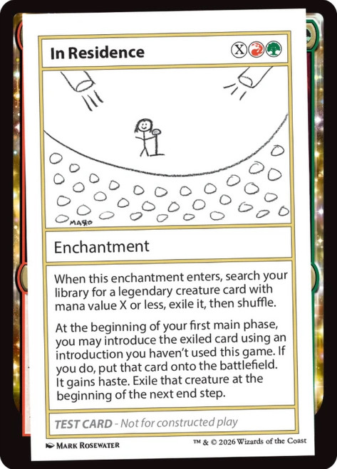Time Sidewalk | Mystery Booster - Test Cards (No Symbol) | Star