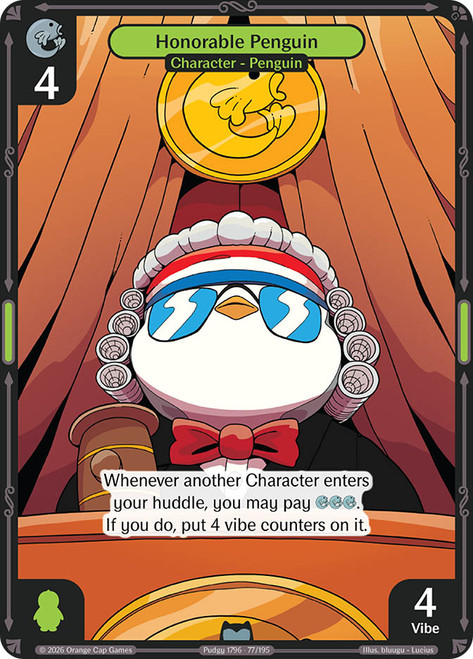 Honorable Penguin
Birb & Pengu
Single
Vibes